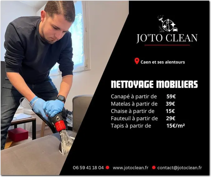 Nettoyage mobiliers